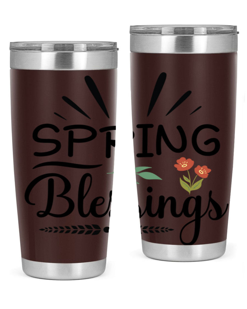 Spring Blessings  482#- spring- Tumbler