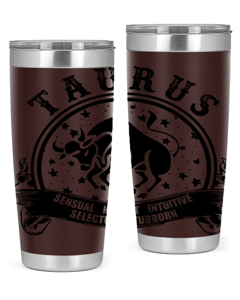 Taurus 5#- zodiac- Tumbler