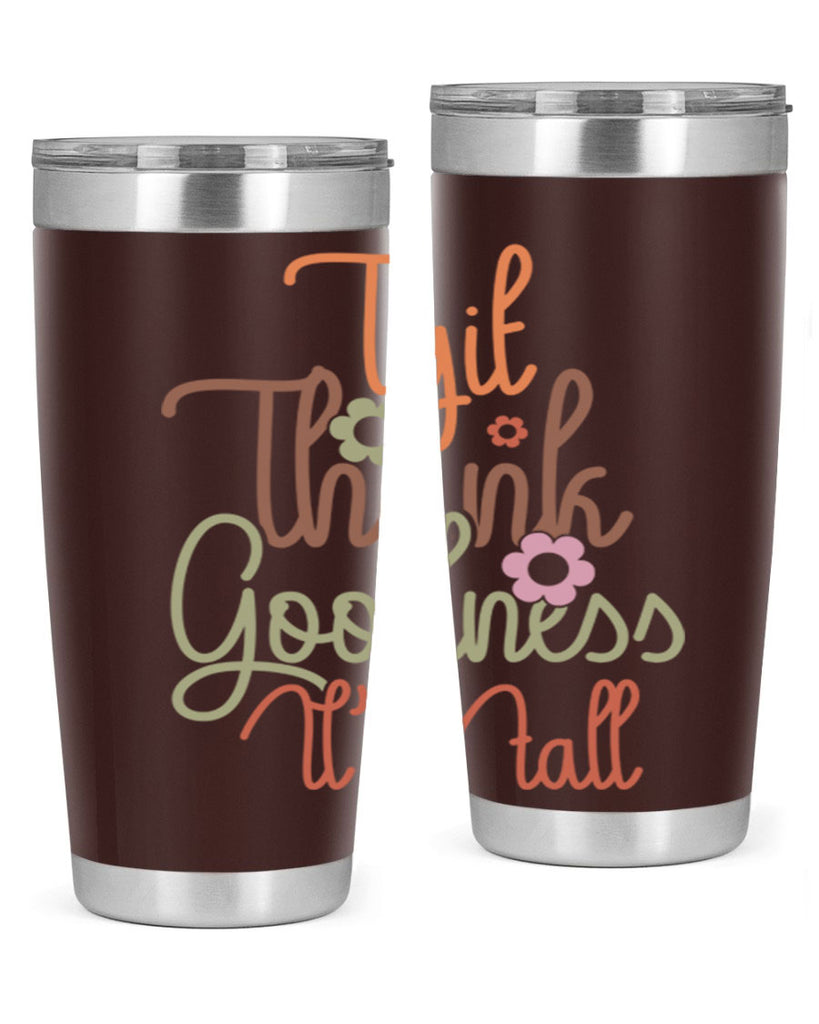Tgif Thank Goodness Its Fall 596#- fall- Tumbler