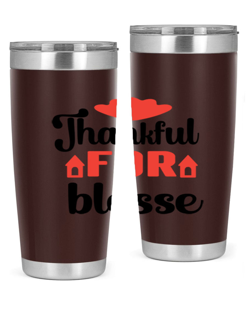 Thankful for blesse 599#- fall- Tumbler