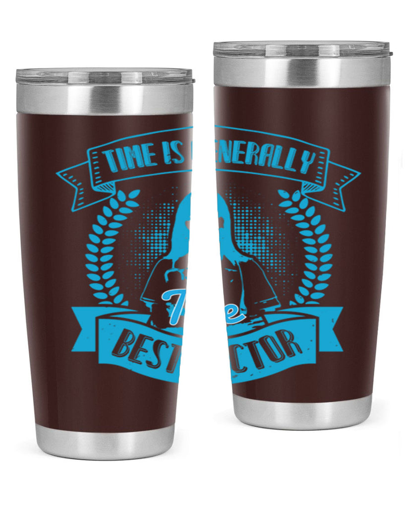 Time is generally the best doctor Style 12#- medical- tumbler