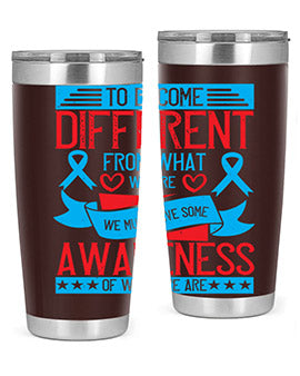To become different from what we are we must have some awareness of what we are Style 11#- self awareness- Tumbler