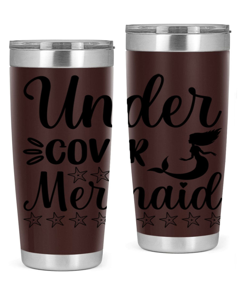 Under cover mermaid 650#- mermaid- Tumbler