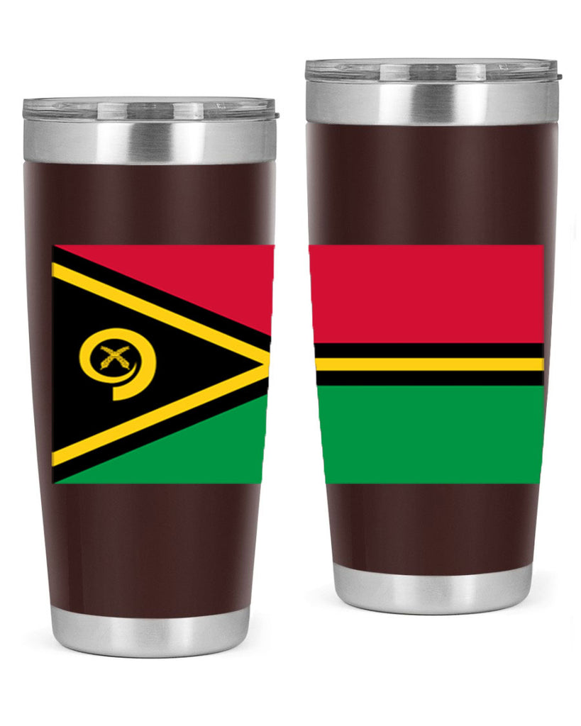Vanuatu 7#- world flags- Tumbler