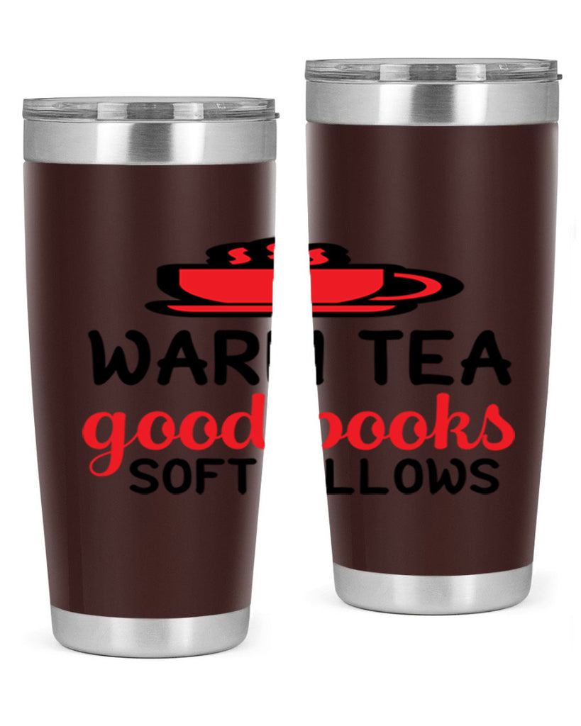 Warm tea good books soft pillows 448#- winter- Tumbler