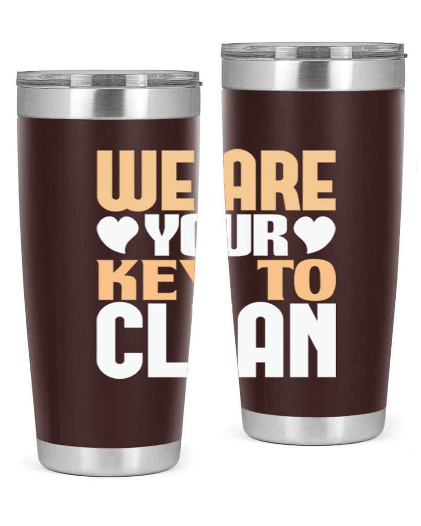 We are your key to clean Style 12#- cleaner- tumbler