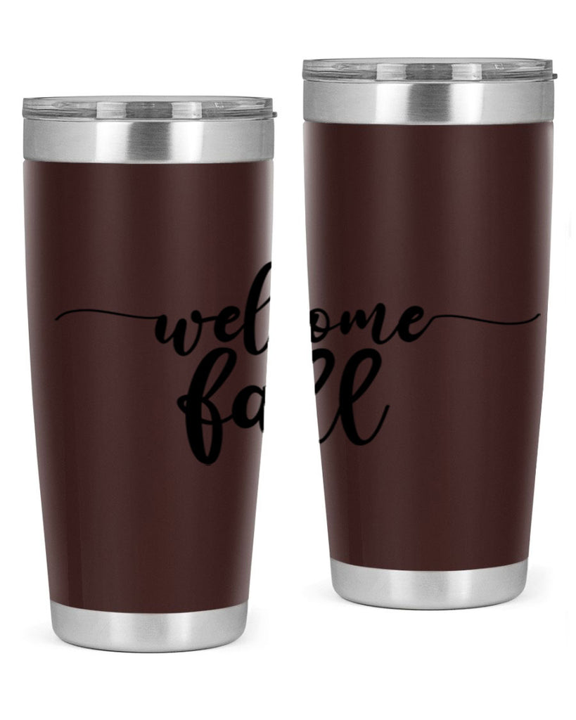 Welcome Fall 630#- fall- Tumbler
