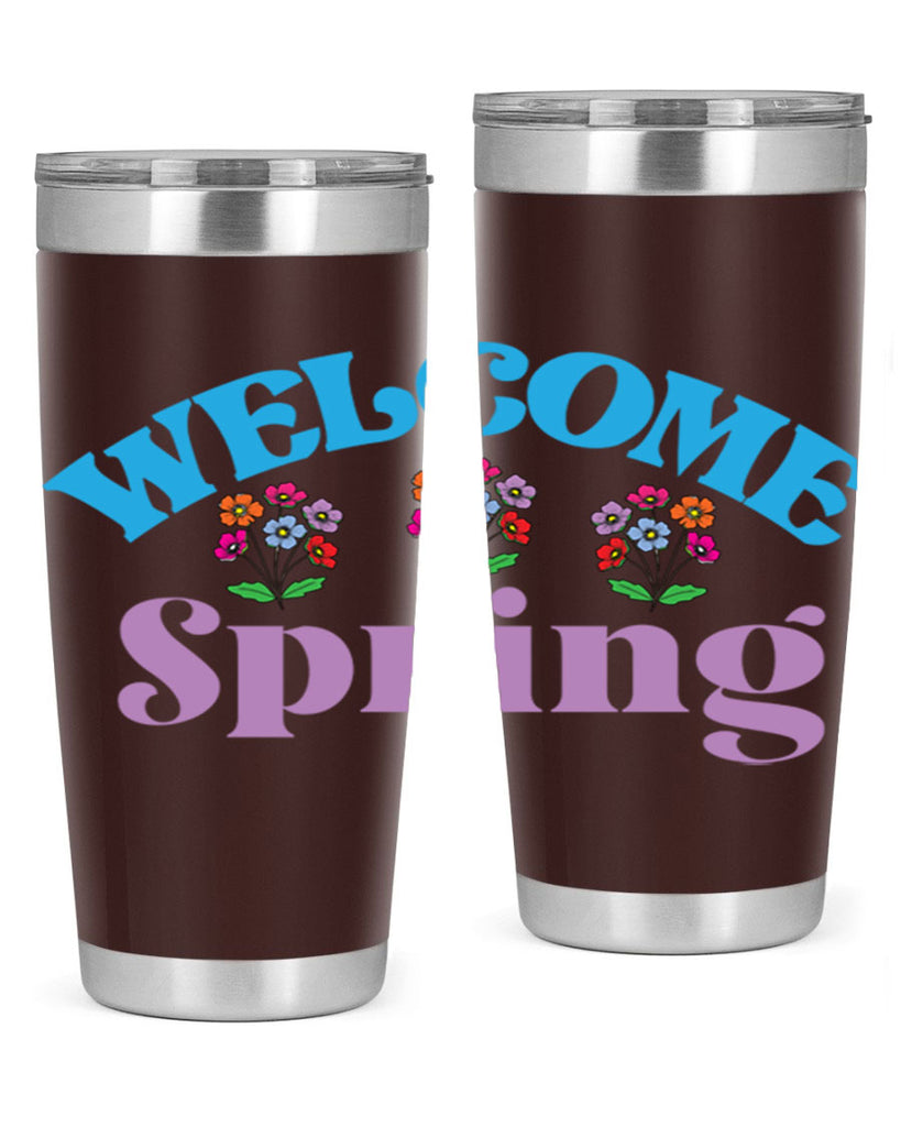 Welcome Spring  600#- spring- Tumbler
