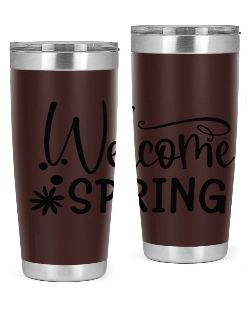 Welcome spring 12#- spring- Tumbler