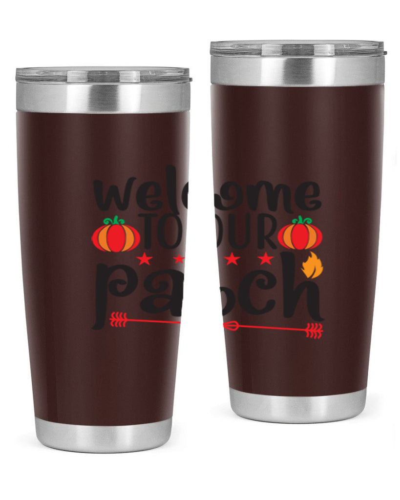 Welcometoourpatch 641#- fall- Tumbler