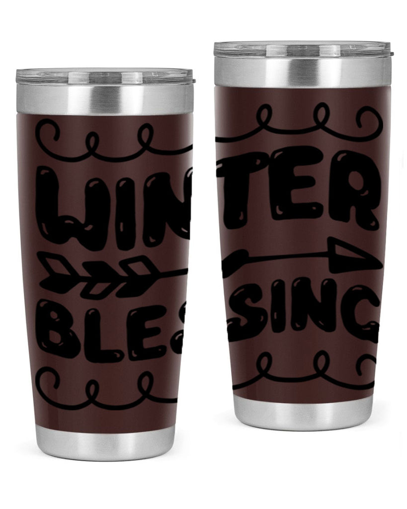 Winter Blessing 545#- winter- Tumbler