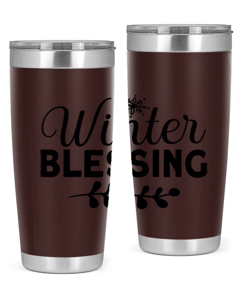 Winter Blessing488#- winter- Tumbler