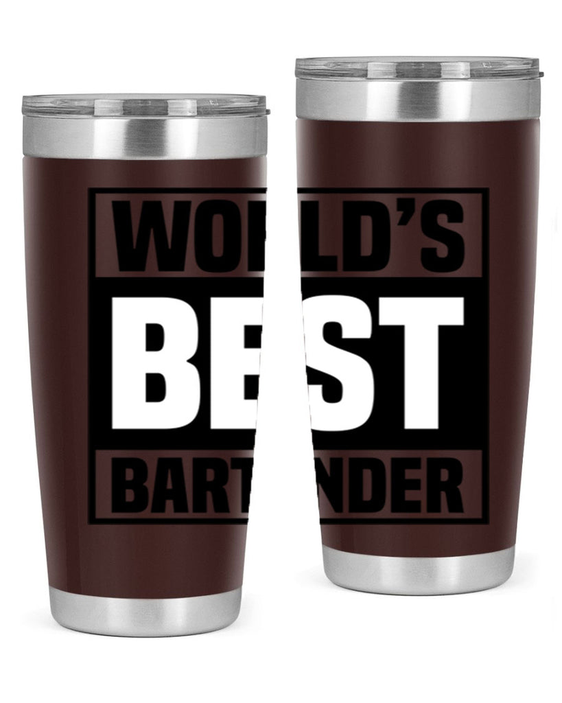 Worlds best Style 8#- bartender- tumbler