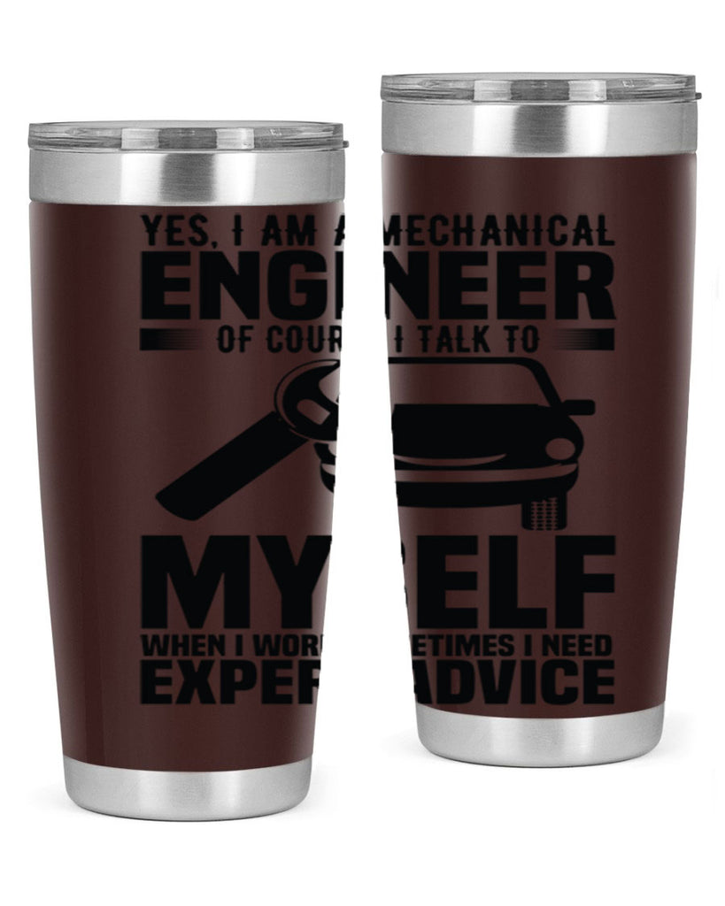 Yes I Am A Mechanical Style 1#- engineer- tumbler
