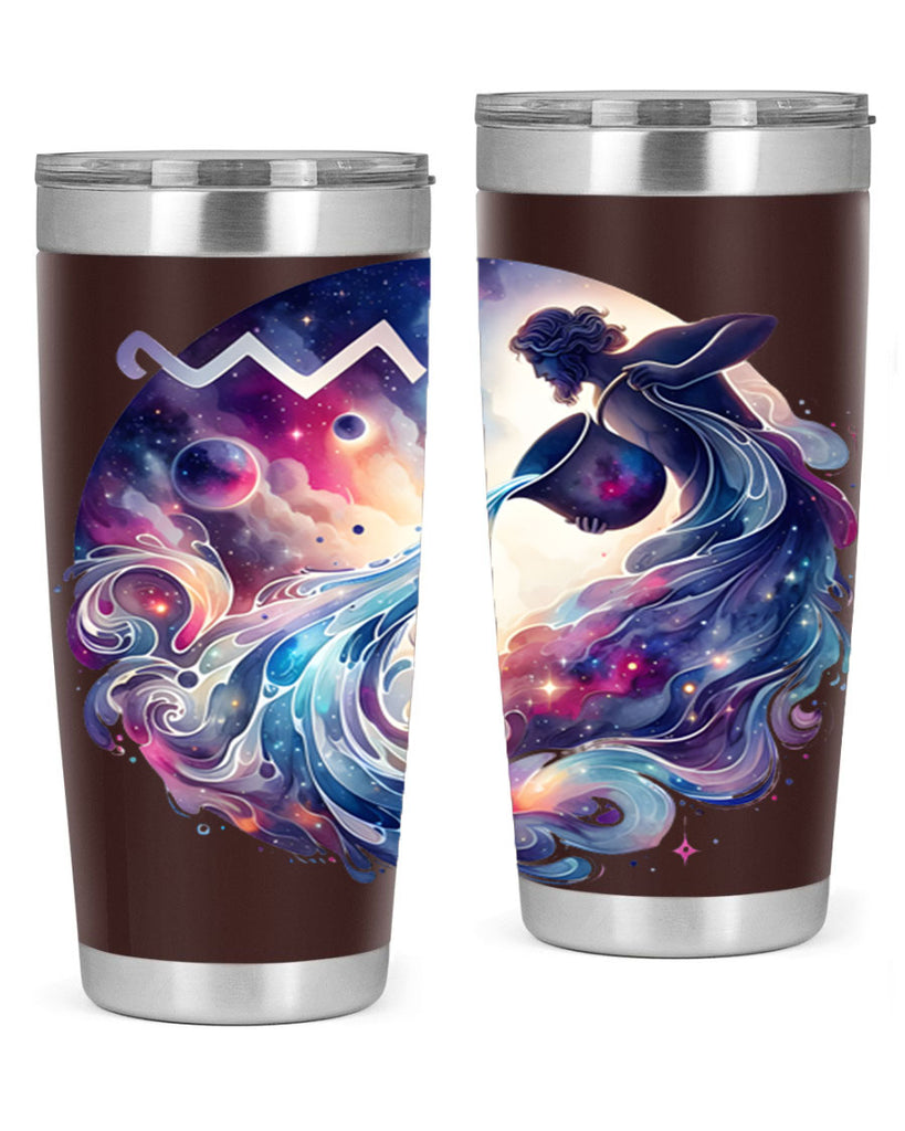 aquarius 89#- zodiac- Tumbler