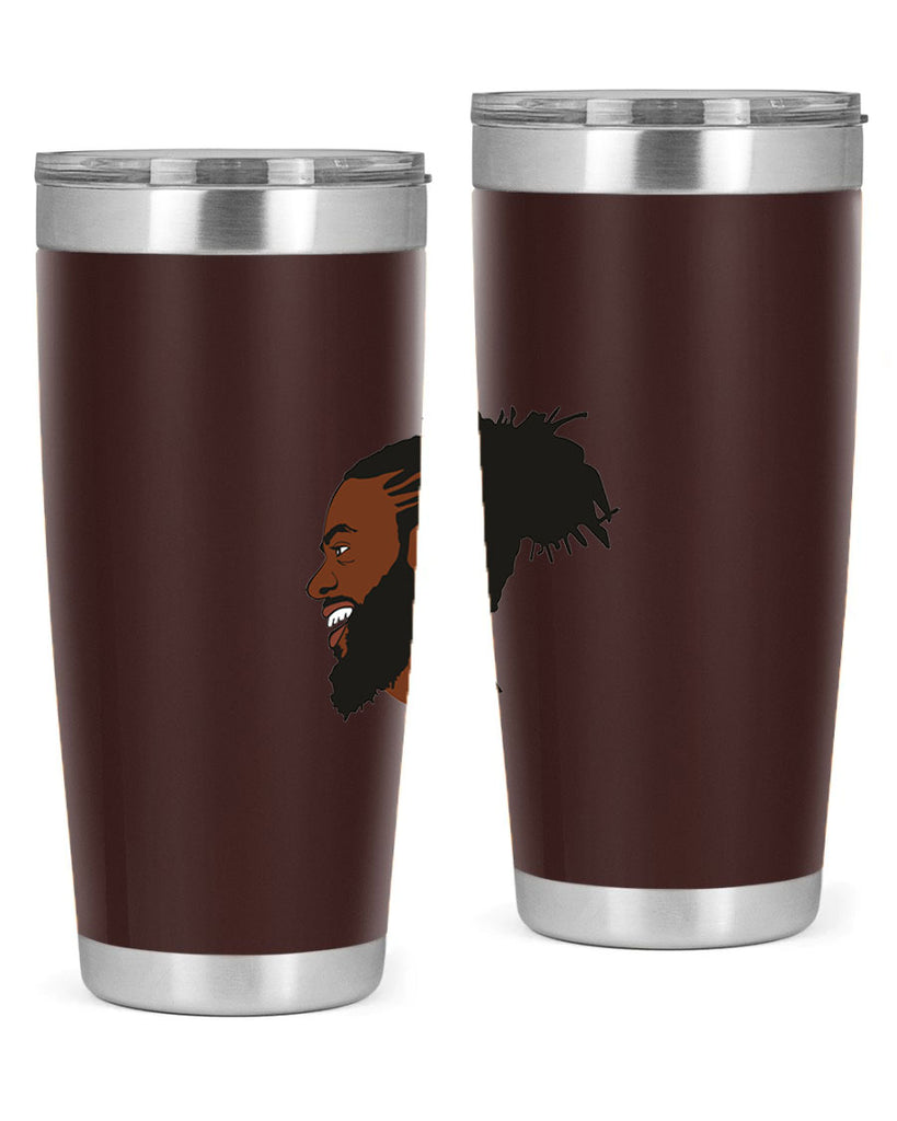 black man 41#- black men - boys- tumbler