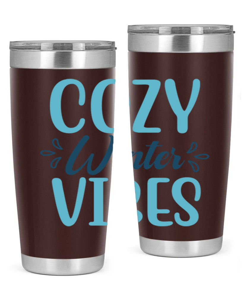 cozy winter vibes 65#- winter- Tumbler