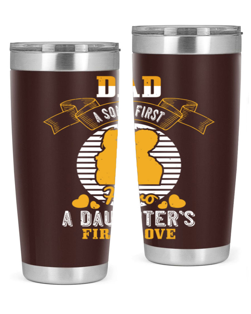 dad a son’s first hero 245#- fathers day- Tumbler