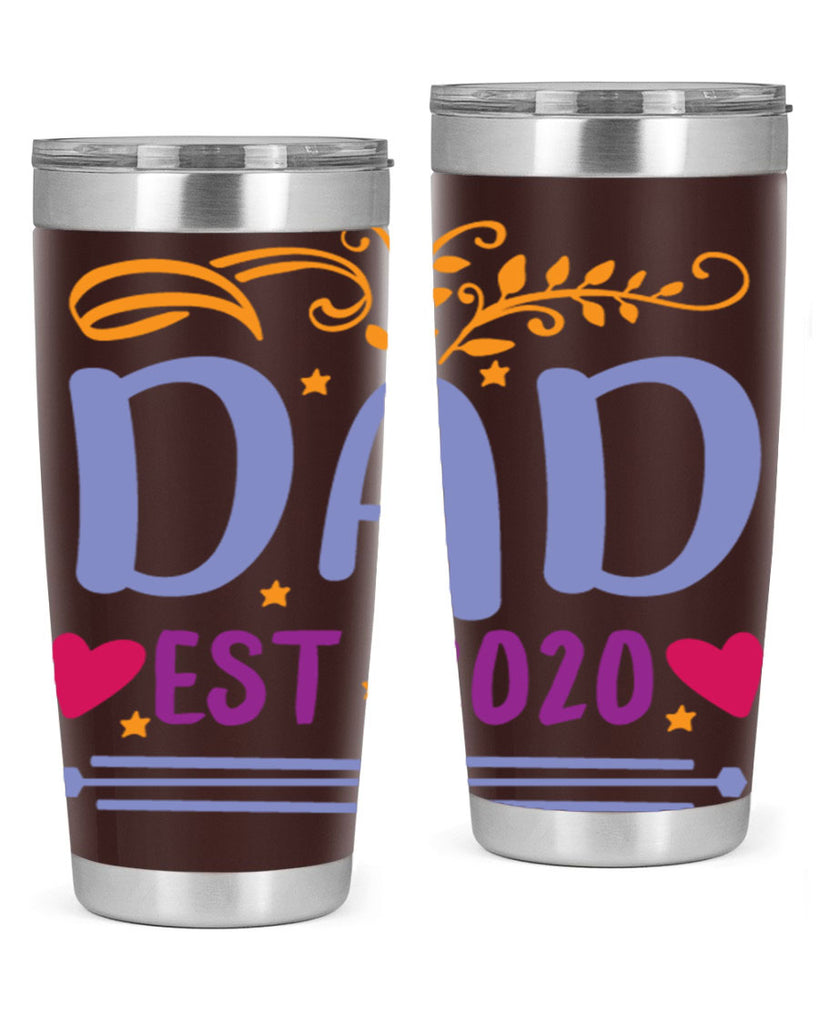dad est 98#- fathers day- Tumbler