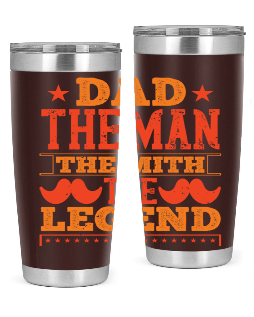 dad the man the mith the legend 262#- fathers day- Tumbler