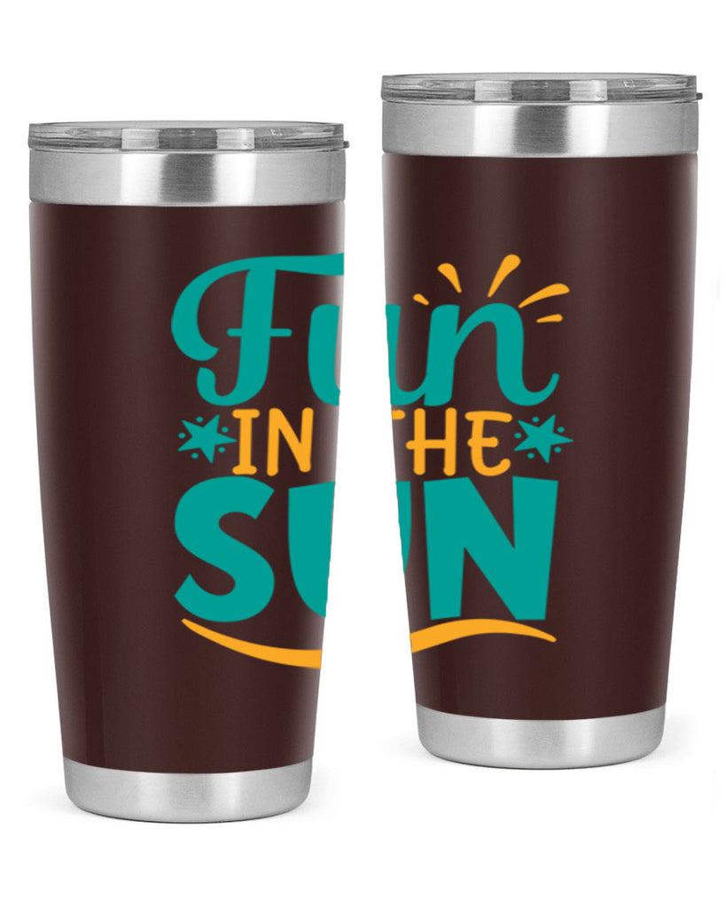 fun in the sun Style 103#- summer- Tumbler
