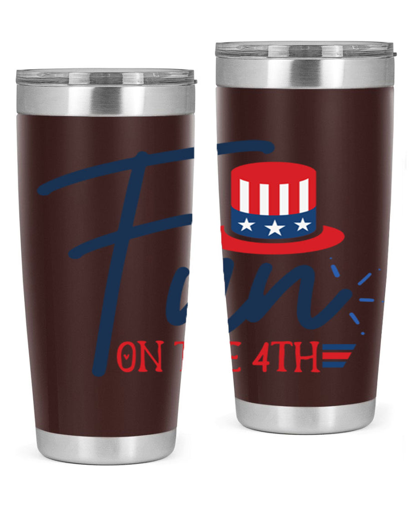 fun on the th Style 18#- Fourt Of July- Tumbler