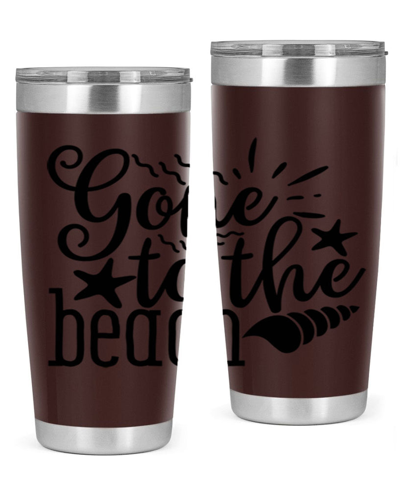 gone to the beach Style 100#- summer- Tumbler