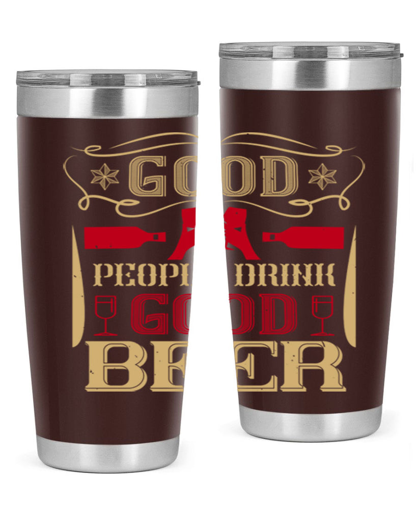 good people drink good beer 54#- drinking- Tumbler