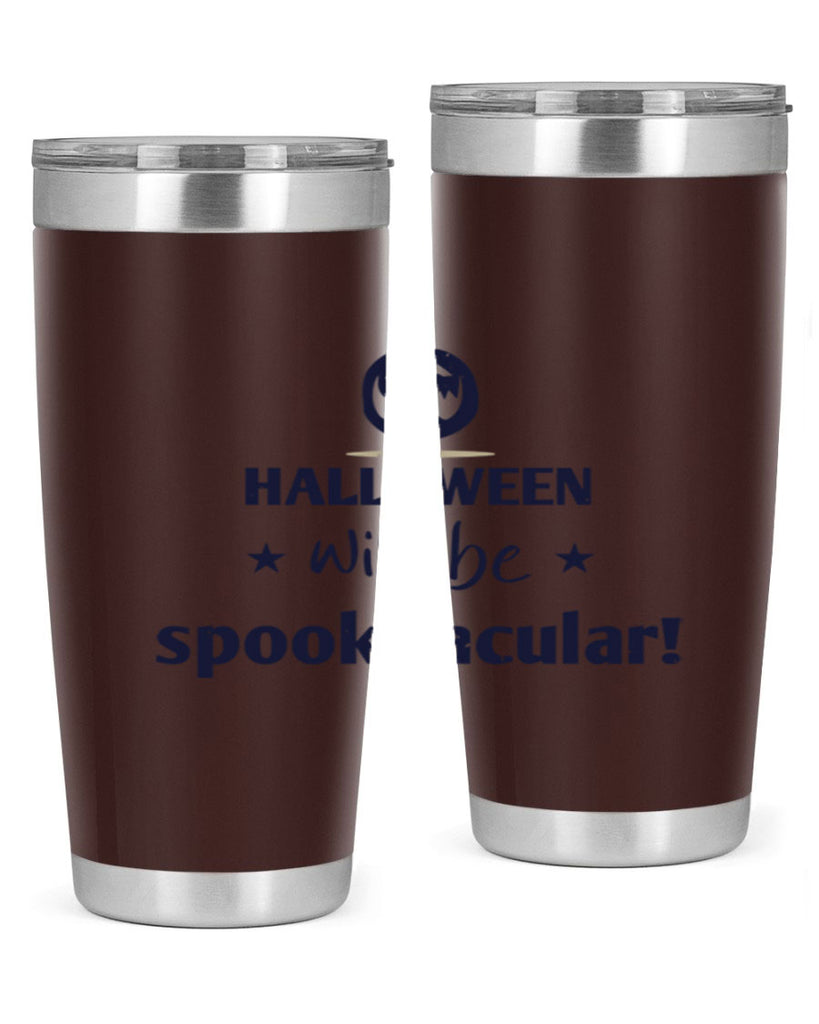 halloween will be spooktacular 156#- halloween- Tumbler