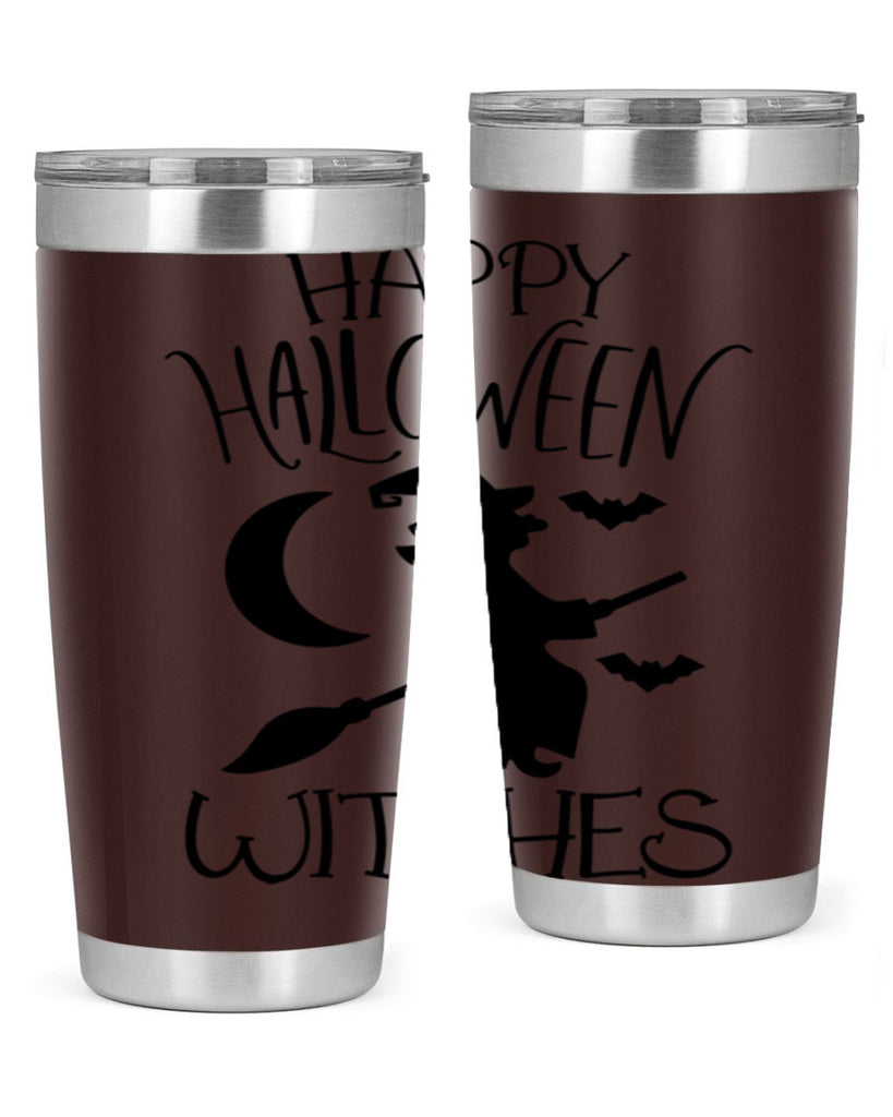happy halloween witches 63#- halloween- Tumbler