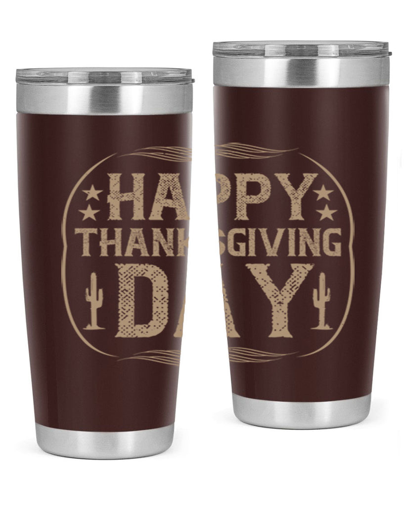 happy thanksgiving day 35#- thanksgiving- Tumbler