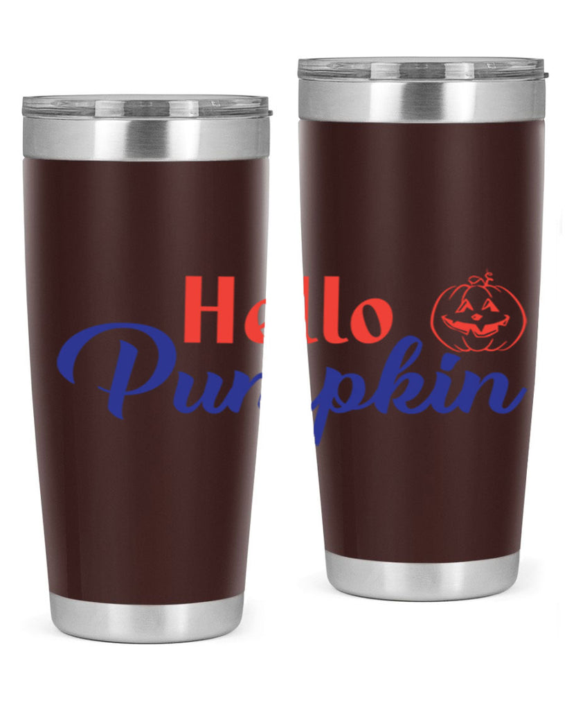hello pumpkin 288#- fall- Tumbler