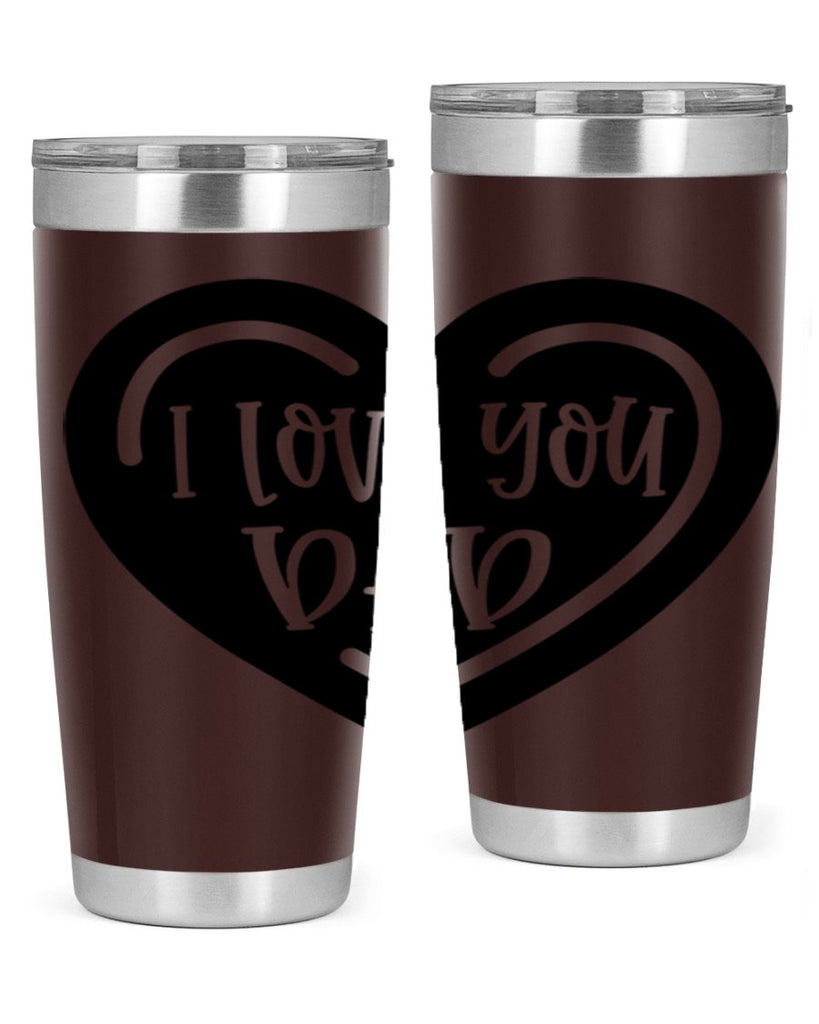 i love you dad 41#- fathers day- Tumbler