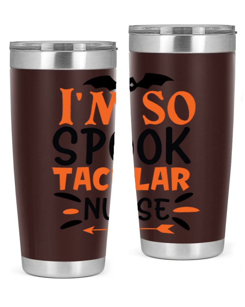 im so spooktacular nurse 111#- halloween- Tumbler