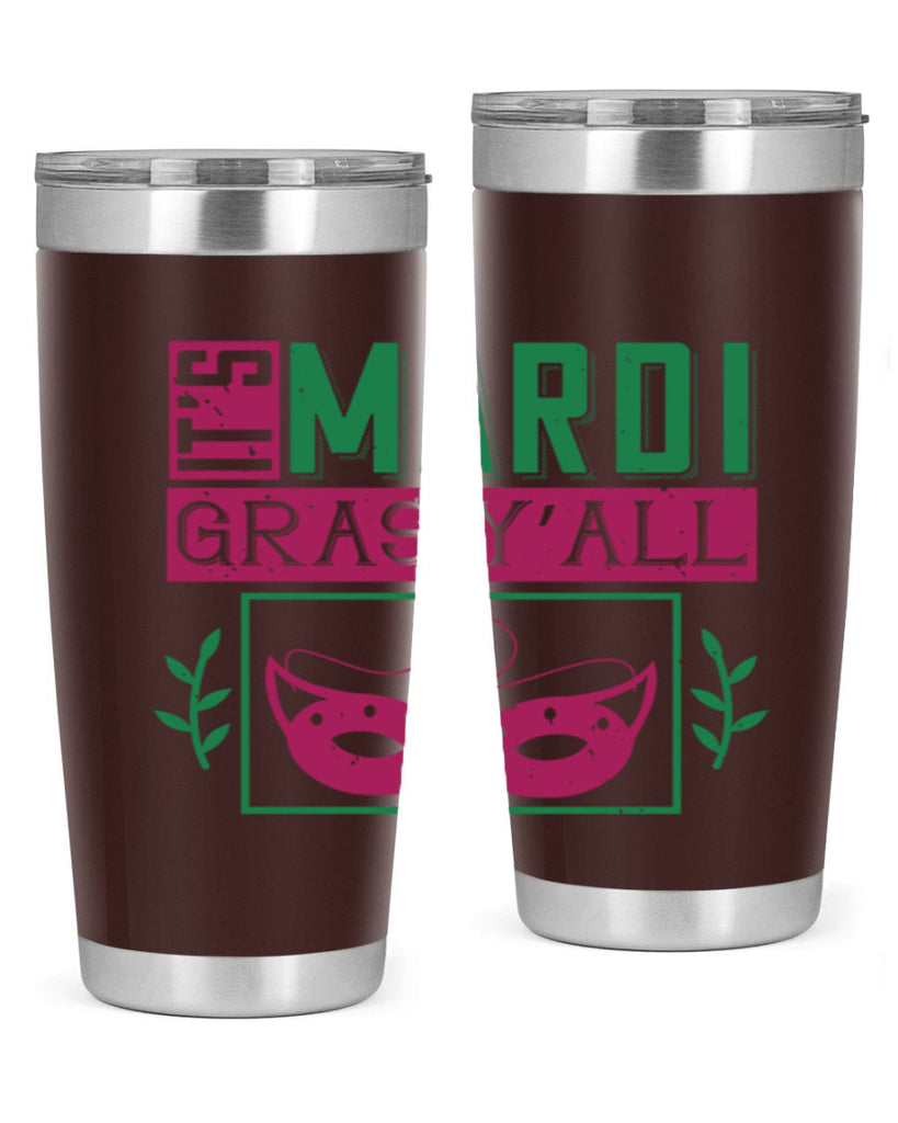it’s mardi gras y’all 60#- mardi gras- Tumbler