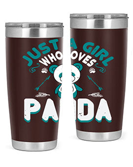 just a girl who loves panda 21#- Bears- Tumbler