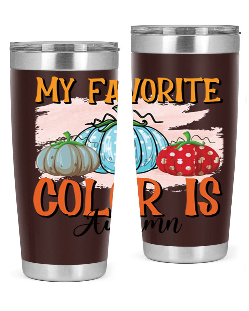 my favorite color is autumn 436#- fall- Tumbler