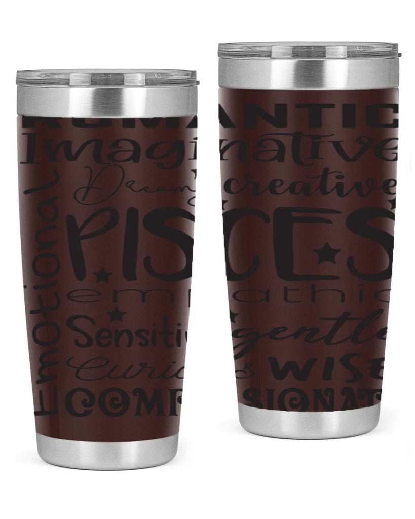 pisces 570#- zodiac- Tumbler