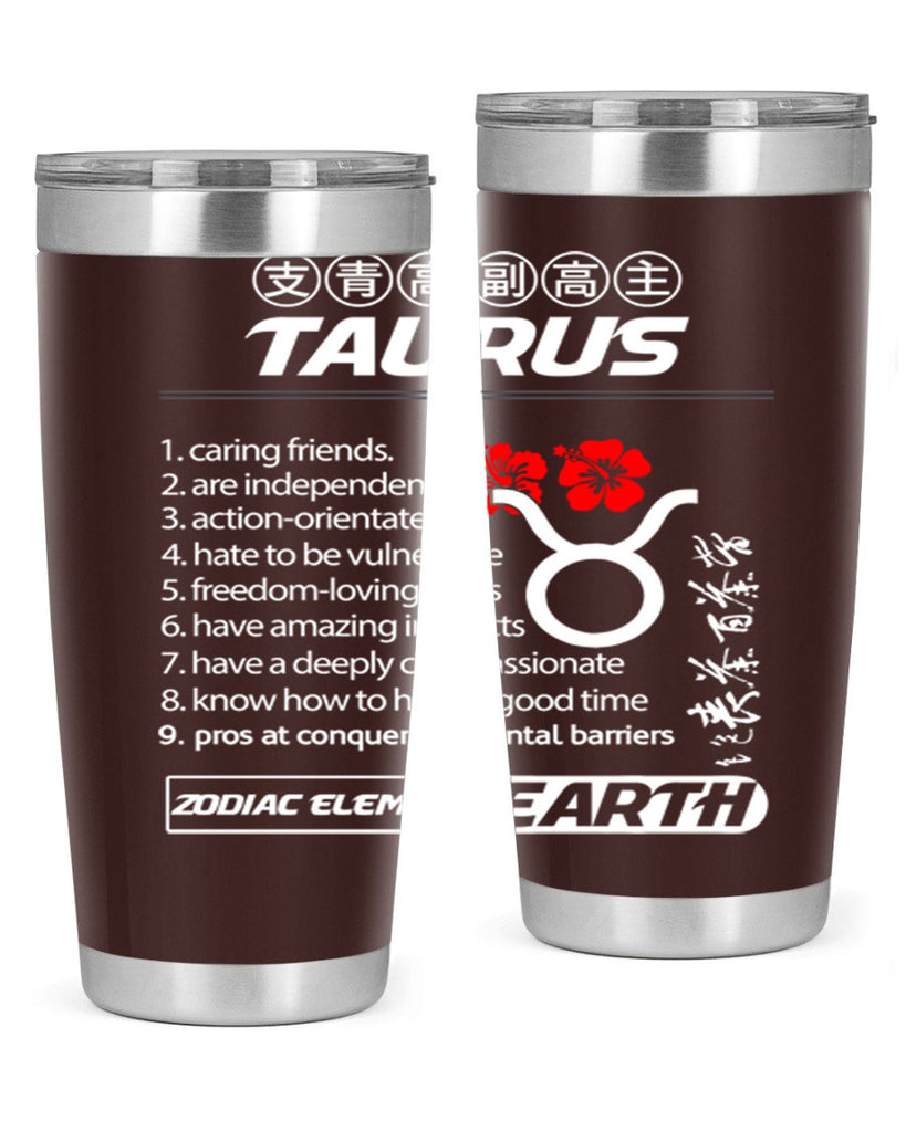 taurus 518#- zodiac- Tumbler