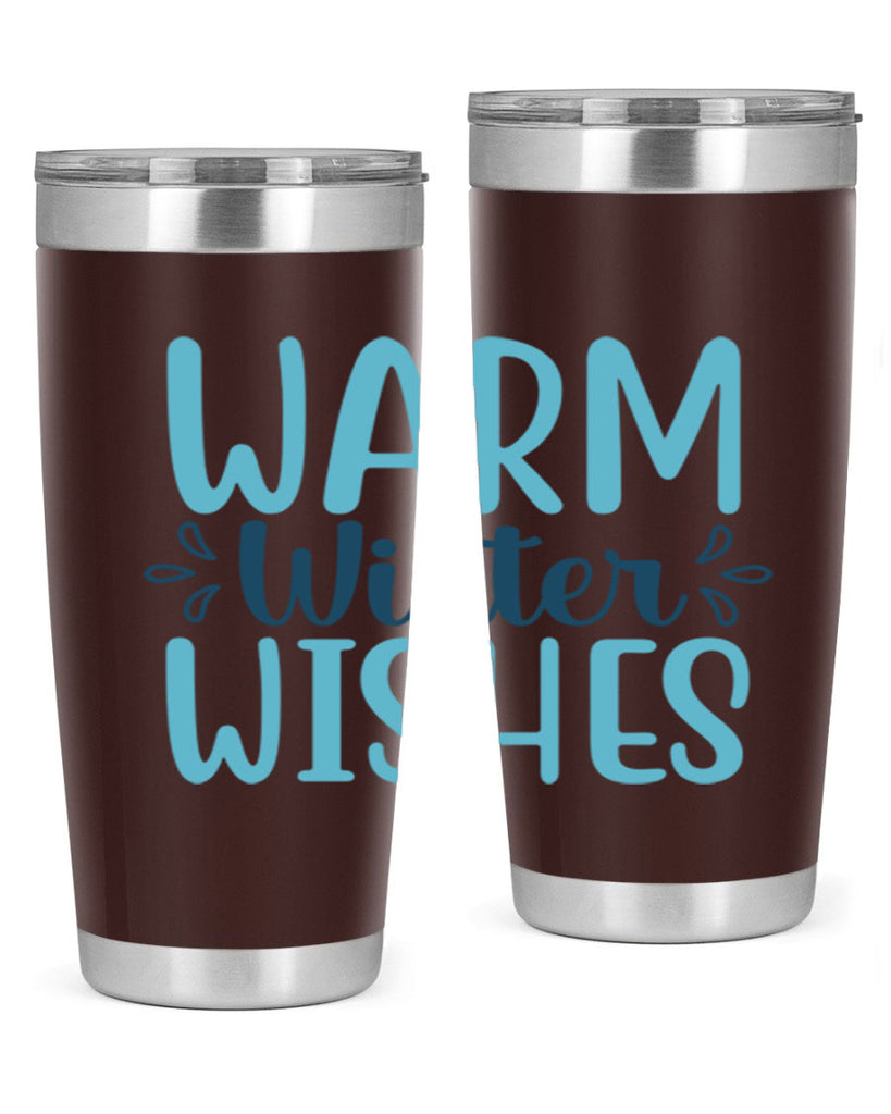 warm winter wishes 455#- winter- Tumbler