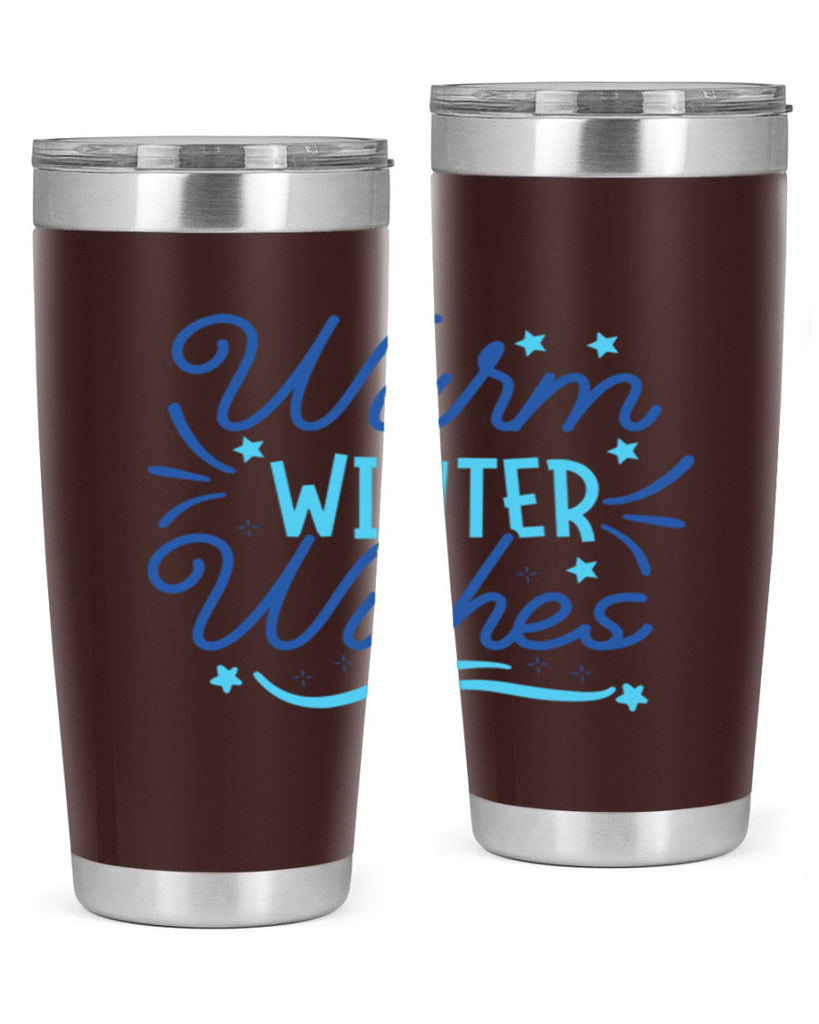 warm winter wishes 457#- winter- Tumbler