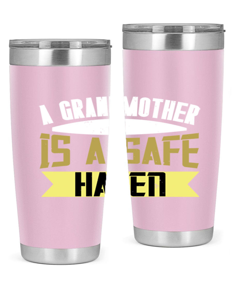 A Grandmother is a safe 41#- grandma - nana- Tumbler