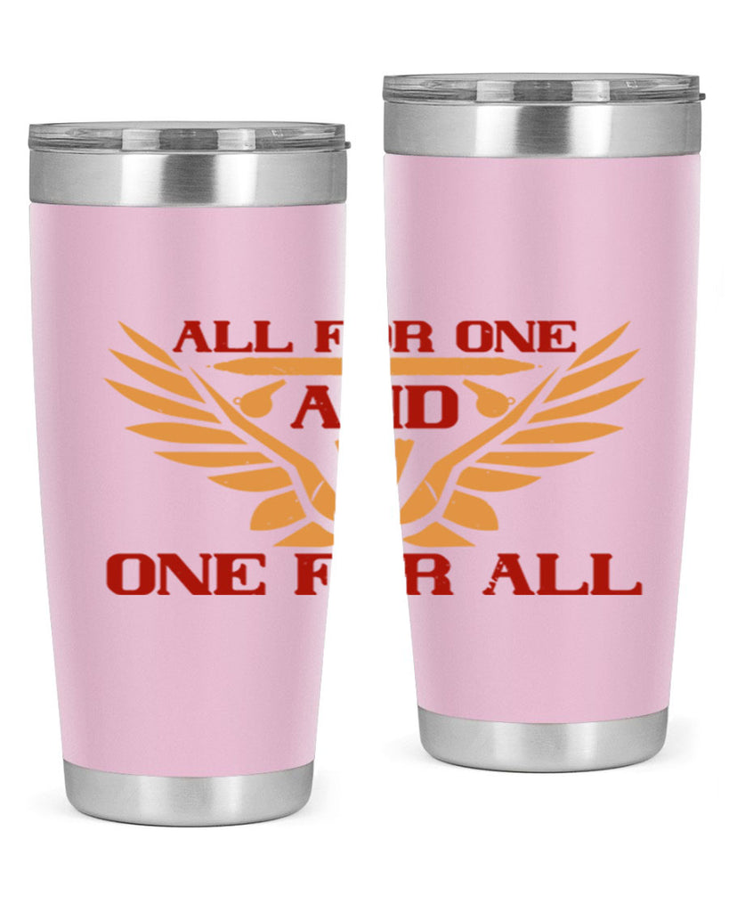 All for one and one for all 2360#- badminton- Tumbler