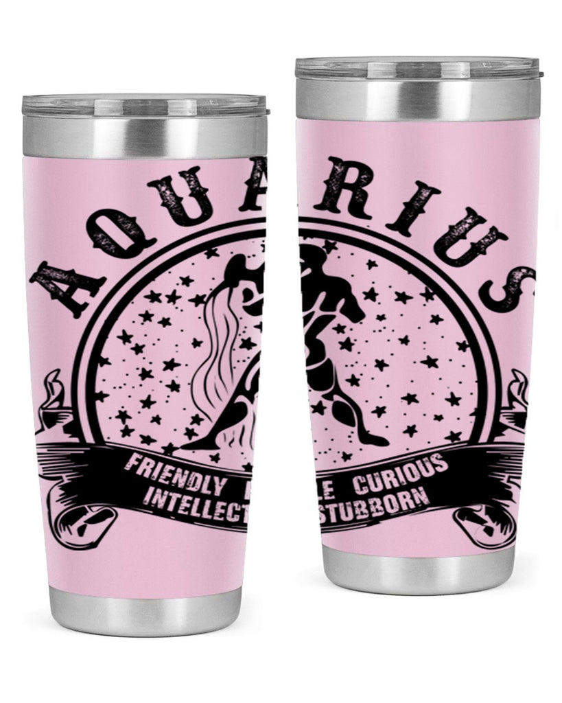 Aquarius 42#- zodiac- Tumbler