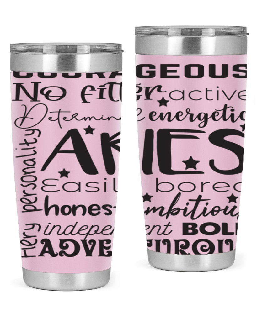 Aries 564#- zodiac- Tumbler