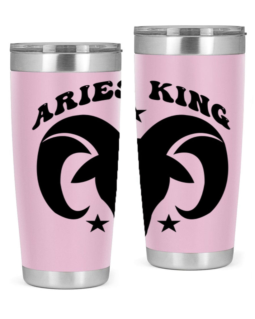 Aries king 110#- zodiac- Tumbler