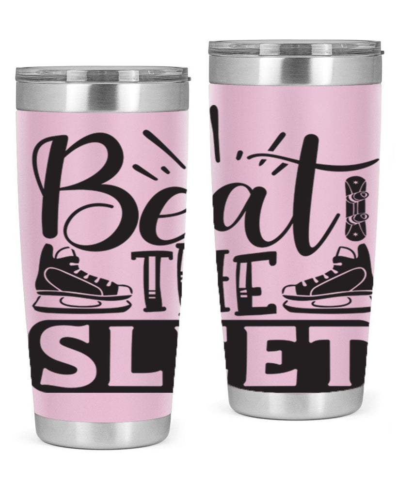 Beat the sleet 24#- winter- Tumbler