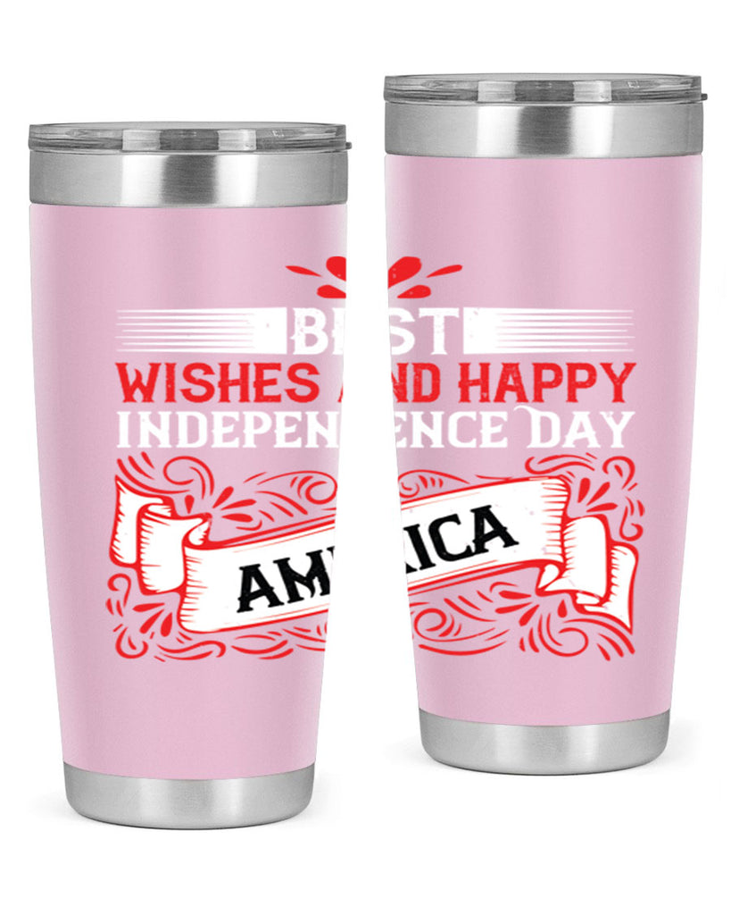 Best wishes and happy Independence Day america Style 86#- Fourt Of July- Tumbler