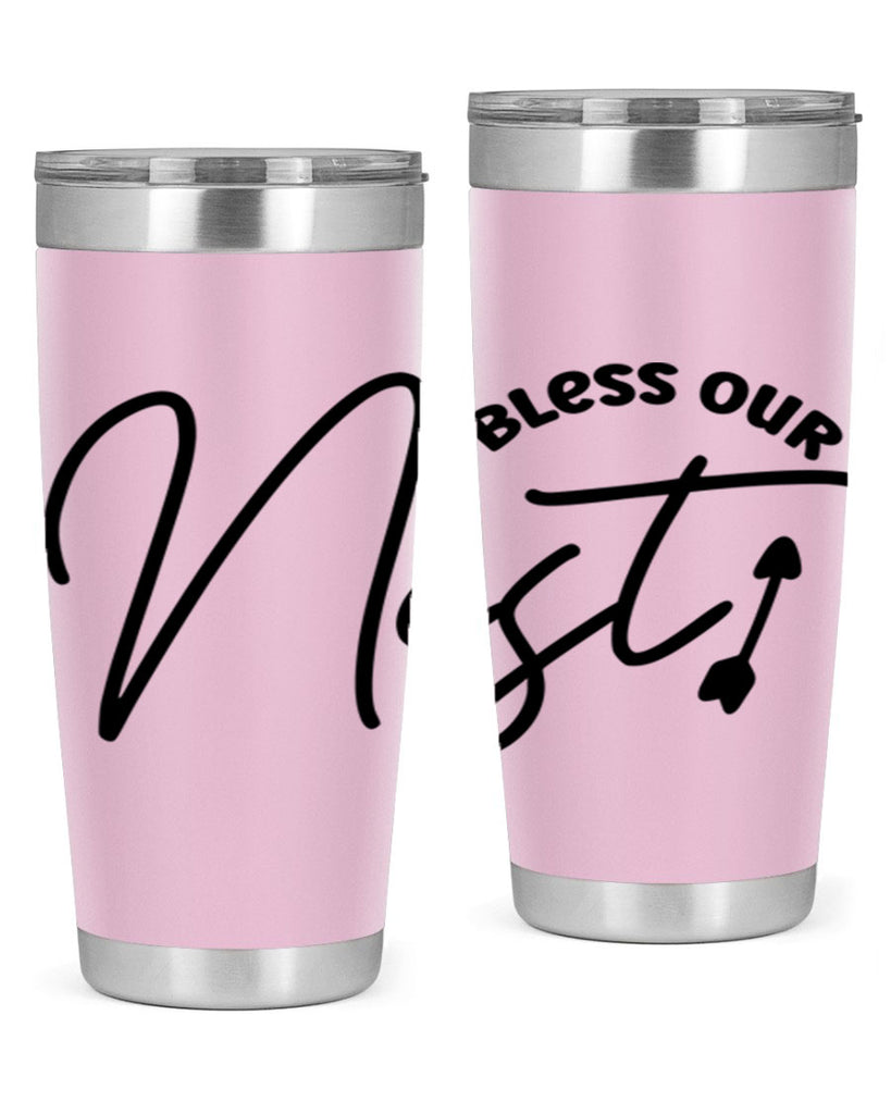 Bless Our Nest55#- spring- Tumbler