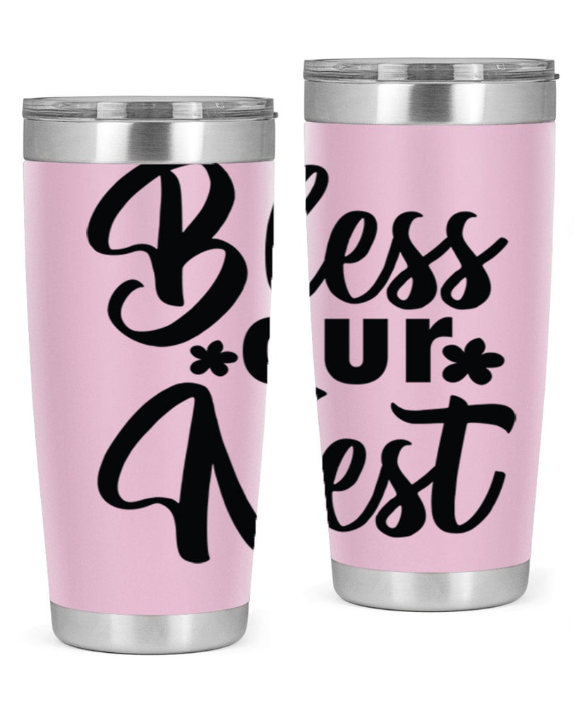 Bless our nest  design 70#- spring- Tumbler